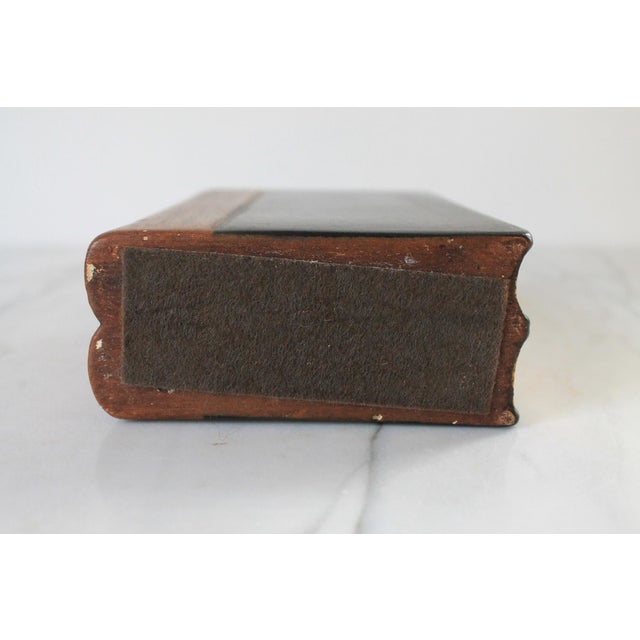 Vintage Single Faux Books Bookend For Sale - Image 9 of 9