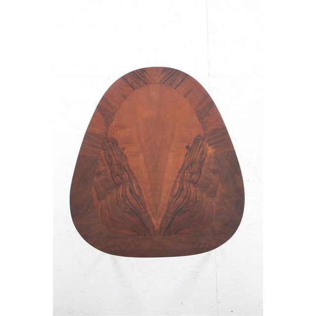 Danish Walnut Side Table by Jørgen Aakjær Jørgensen for Møbelintarsia, 1960s For Sale - Image 10 of 18