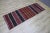 1970s Mid-Century Burgundy Striped Kilim For Sale - Image 4 of 13
