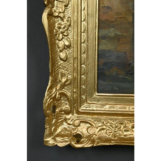 W. Delsaux, The North Sea, Early 20th Century, Oil Painting, Framed For Sale - Image 13 of 18