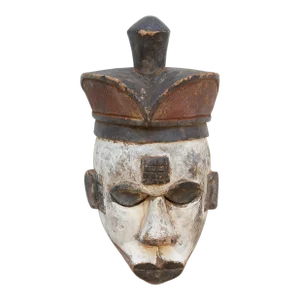 Vintage Igbo Tribe African Mask