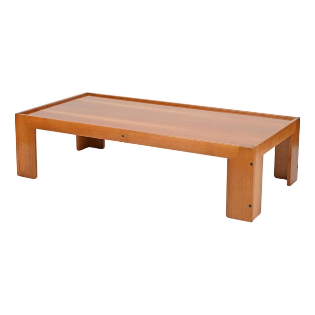 Large Coffee Table attributed to Afra and Tobia Scarpa for Cassina, Italy, 1960s For Sale