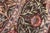 Floral 1990's Pak-Persian Brown/Gray Wool Round Rug - 8'0'' X 8'4'' For Sale In New York - Image 6 of 9