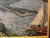 Fritz Zimmer, Harbor in Düsseldorf, Oil Painting on Canvas For Sale - Image 10 of 13