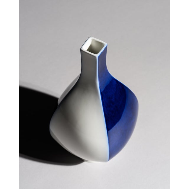 Modernist Porcelain Vases by Trude Petri and Konrad Quillmann for KPM Berlin, 1960s, Set of 2 For Sale - Image 10 of 13