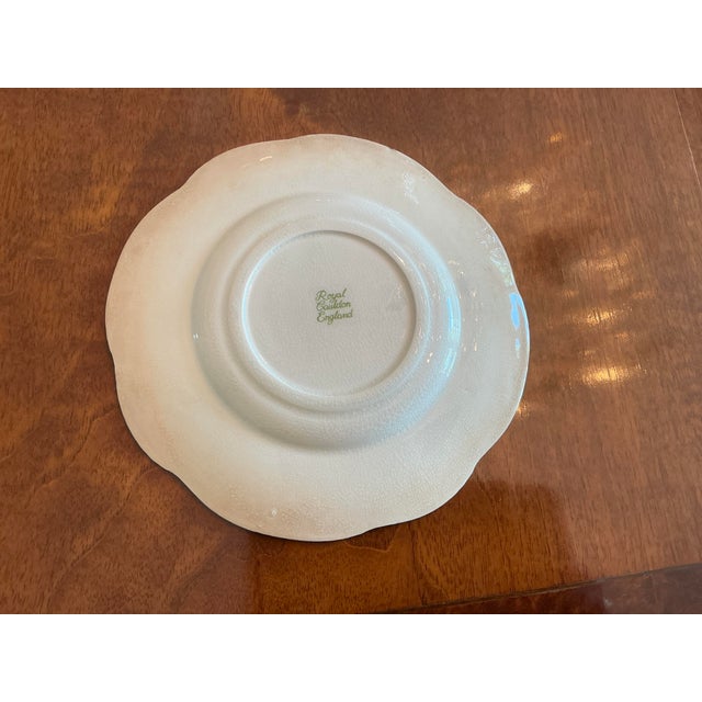 Royal Cauldon Bristol Ironstone “Aviary” Bird Plates by h.a. Pausch, Set of 8, Mid-Century For Sale - Image 11 of 13
