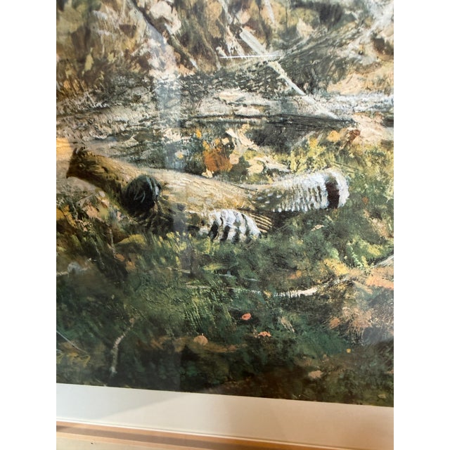 Robert Abbett Hasty Exit Lithograph, Signed For Sale - Image 10 of 12