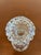 Glass Vintage Pressed Glass Etched Toothpick Holder For Sale - Image 7 of 7