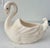 Mid-Century Modern Vintage White Ceramic Swan Vase Planter For Sale - Image 3 of 14