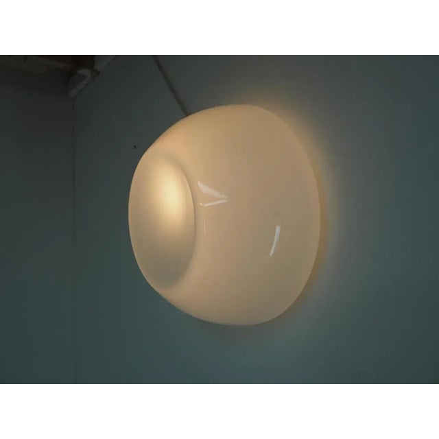 Metal Mid-Century Wall Lamp, Former Czechoslovakia, 1970s For Sale - Image 7 of 8