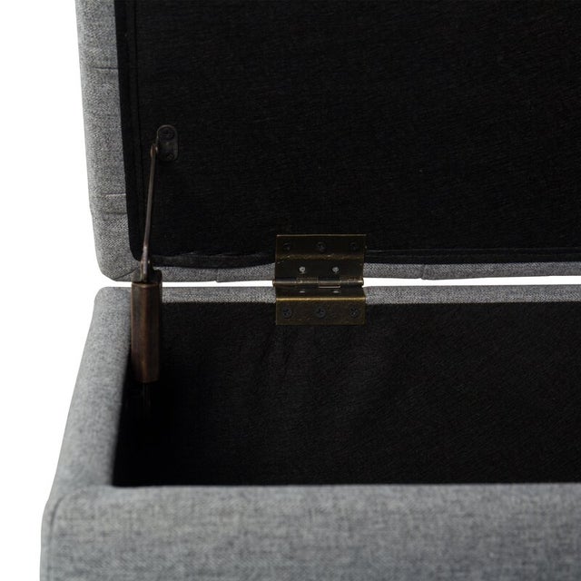 Coddington Upholstered Storage Bench For Sale - Image 4 of 5