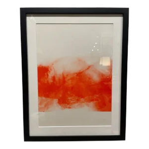 Vtg Abstract Nude Lithograph by French Artist, Claude Garache (1929-2023)
