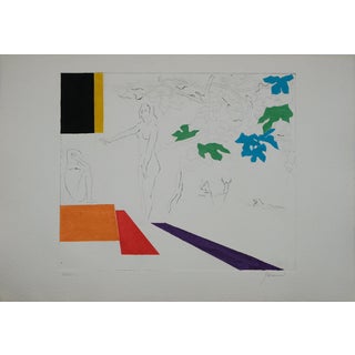 Paul Guiramand, Hommage à Matisse, Etching For Sale