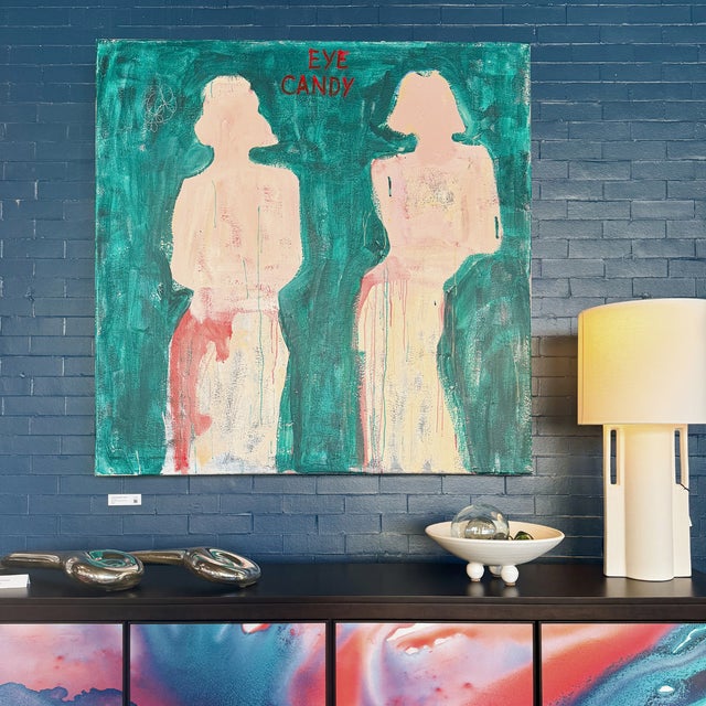 Contemporary Eye Candy Painting by Patricia Zinsmeister Parker For Sale - Image 4 of 4