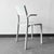 Set of Vintage light Gray Tone Polypropylene Chairs For Sale - Image 9 of 18