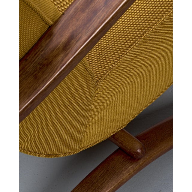Fabric H-269 Kvadrat Armchair from Jindrich Halabala, 1940s For Sale - Image 15 of 18