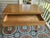 Mid-Century Modern Vintage Scandinavian Mid‑Century Flip‑Top Bar Cart – Solid Oak Serving Trolley on Casters For Sale - Image 3 of 17