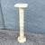 striking vintage Italian hand-carved alabaster pedestal showcasing the timeless beauty of natural stone. Crafted from...