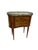 1930s 1930s Pair of Louis XVI Style End or Bedroom Side Tables With Marble and Brass Gallery Tops For Sale - Image 5 of 12