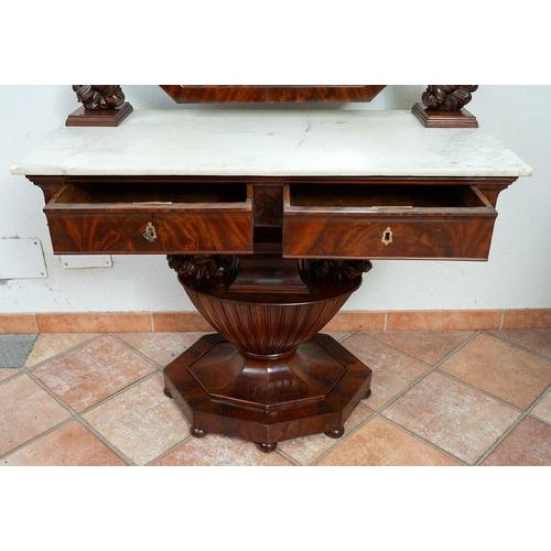 Antique Neapolitan Dressing Table, 19th Century For Sale - Image 4 of 5