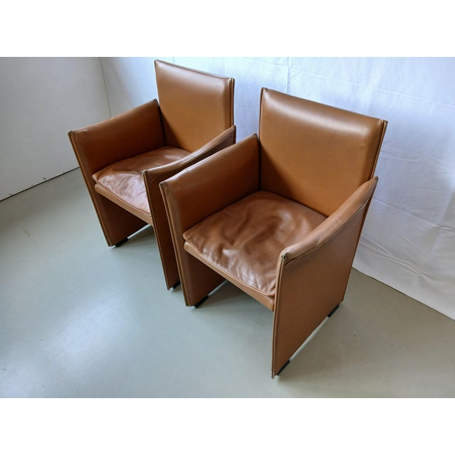 401 Break Armchairs by Mario Bellini for Cassina, 1970s, Set of 2 For Sale - Image 16 of 16