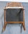 Brown Vintage Antique Solid Mahogany Traditional Duncan Phyfe Style Ladderback Dining Arm Chair For Sale - Image 8 of 8