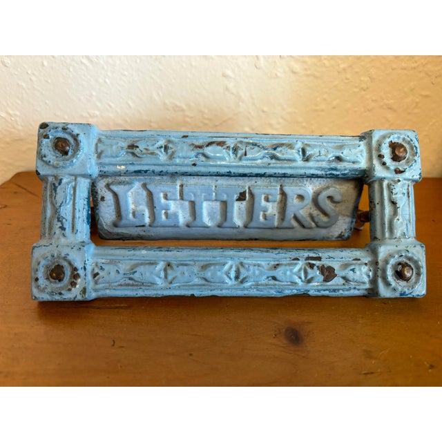 English Antique English Letter Slot For Sale - Image 3 of 6