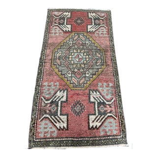 Turkish Yastik Rug 1'8" x 3'2" For Sale