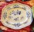 Ceramic Antique Blue and White Platter For Sale - Image 7 of 7