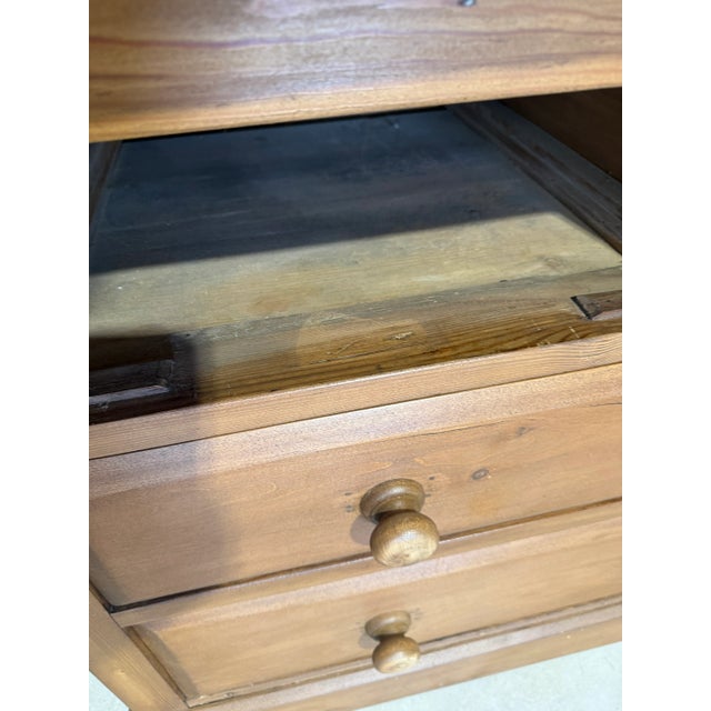 Antique Pine Two Over Two Drawers - Chest of Drawers From England For Sale - Image 17 of 18