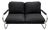 Chrome 2-Seater Sofa by Johan Bertil for Ikea, 1970s For Sale
