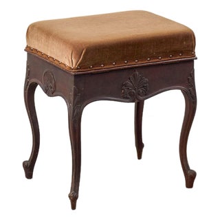 19th Century Carved Piano Stool For Sale
