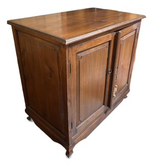 19th-Century Centennial American Primitive Pegged Pie Safe / Bread Cabinet