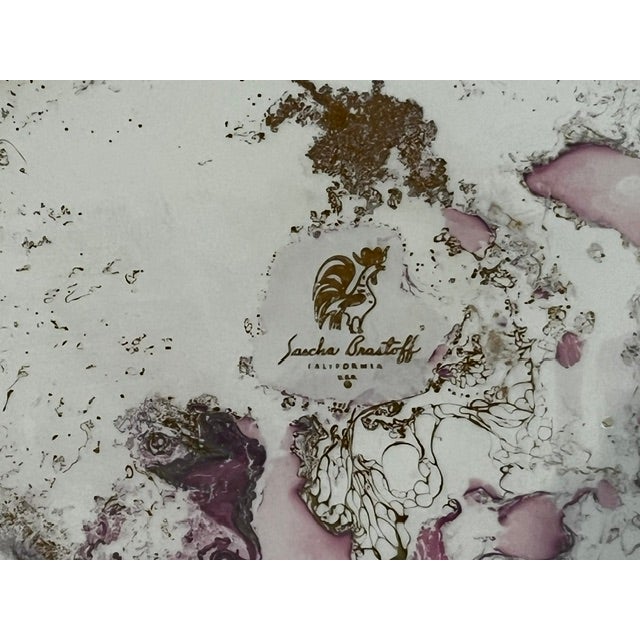 Sascha Brastoff Surf Ballet Bowl For Sale In New York - Image 6 of 10