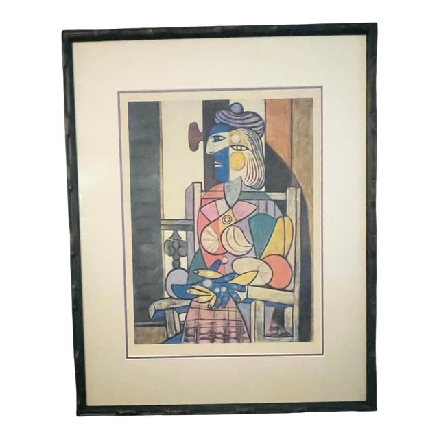 Picassos “Femme Assise Devant Sa Fenetre “ Limited Edition Lithograph For Sale