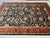 Art Deco Navy Blue Bijar Persian Style Floral Wool Rug, 8' X 11' For Sale - Image 3 of 14