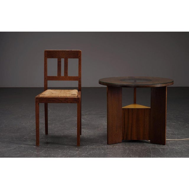 Pedestal Table by Architect G.A. Heldoorn For Sale - Image 3 of 13