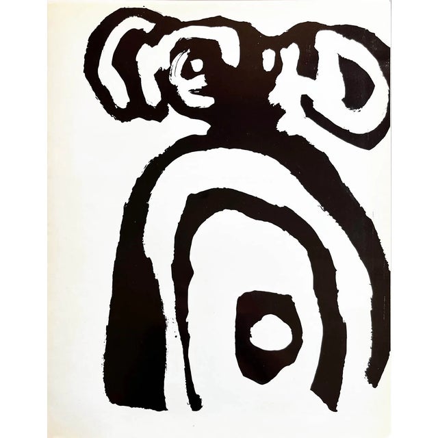 Abstract 1974 Karel Appel Lithograph 2 Ariel Album For Sale - Image 3 of 3