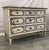 Cream Italian Tuscan Painted Three Drawer Commode Dresser For Sale - Image 8 of 9