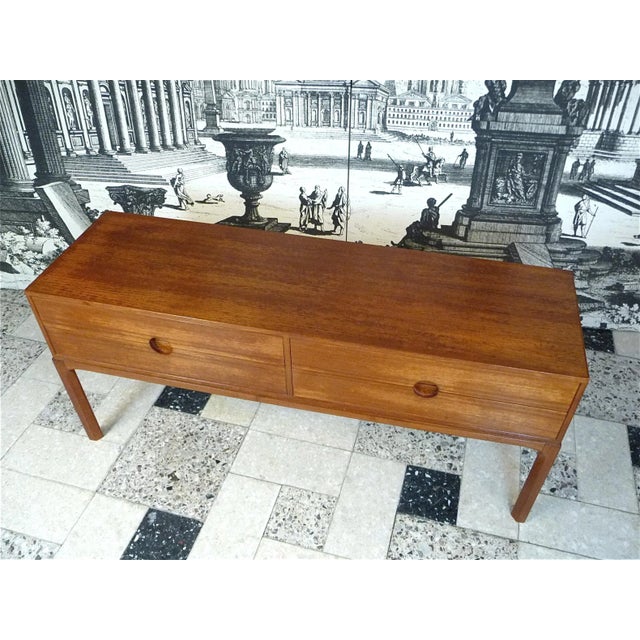 Aksel Kjersgaard Danish Teak Sideboard from Aksel Kjersgaard, 1960s For Sale - Image 4 of 12