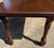 Dark French Country Farm Dining Table For Sale - Image 4 of 12