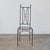 Late 20th Century French Neoclassical Iron Dining Chairs, Set of 6 For Sale - Image 4 of 15