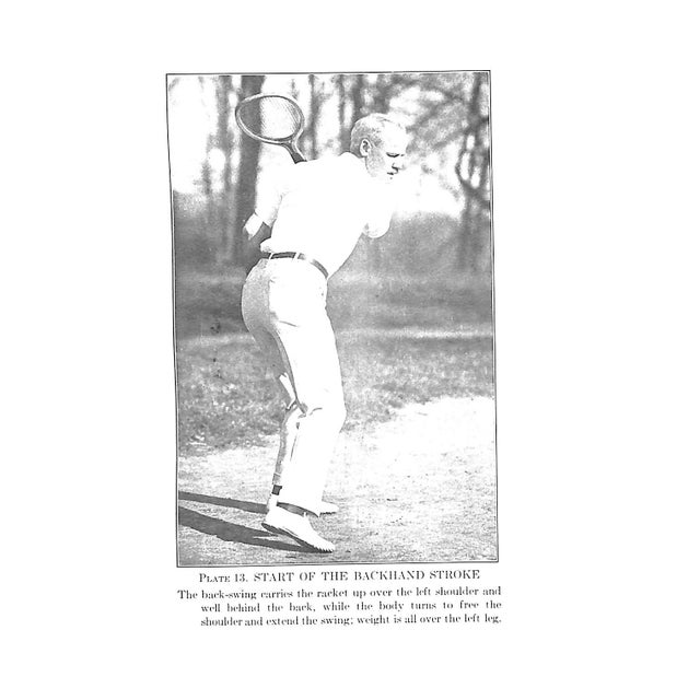 "Lawn Tennis Lessons for Beginners" 1916 Paret, J. Parmly For Sale In New York - Image 6 of 8