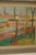 Clas Walter Sundman, Houses Obscured by the Trees, 1960s, Oil on Canvas, Framed For Sale - Image 4 of 11