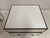 1970s White Bedside Tables with Brass Banding by Alain Delon for Maison Jansen, 1970s, Set of 2 For Sale - Image 5 of 17