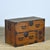 Traditional Japanese Tansu chest of drawers from the 1890s. Made during the late Meiji era (1868-1912), this piece exudes...