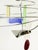Glass and Chrome Pated Metal Melissa Pendant Light by Toni Cordero for Artemide, 1990s For Sale - Image 14 of 18