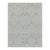 Rug & Kilim's Contemporary Rug With Silver-Gray Floral Patterns For Sale