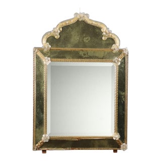 Venetian Mirror in Cymatium Frame For Sale