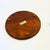 Vintage Glass Cloche on Teak Base For Sale - Image 10 of 11